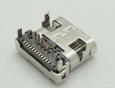 24P DIP+SMD L=8.65mm USB 3.1 type C connector female socket KLS1-5466